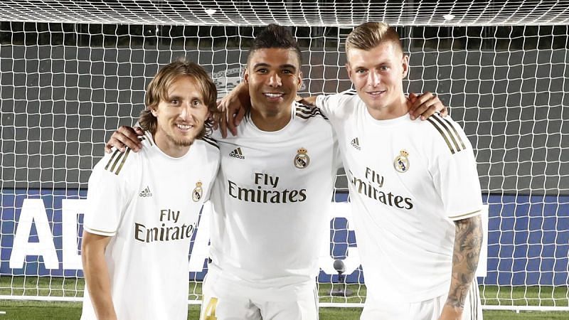 Luka Modric, Casemiro and Toni Kroos (Pic cred: The Cult of Calcio)